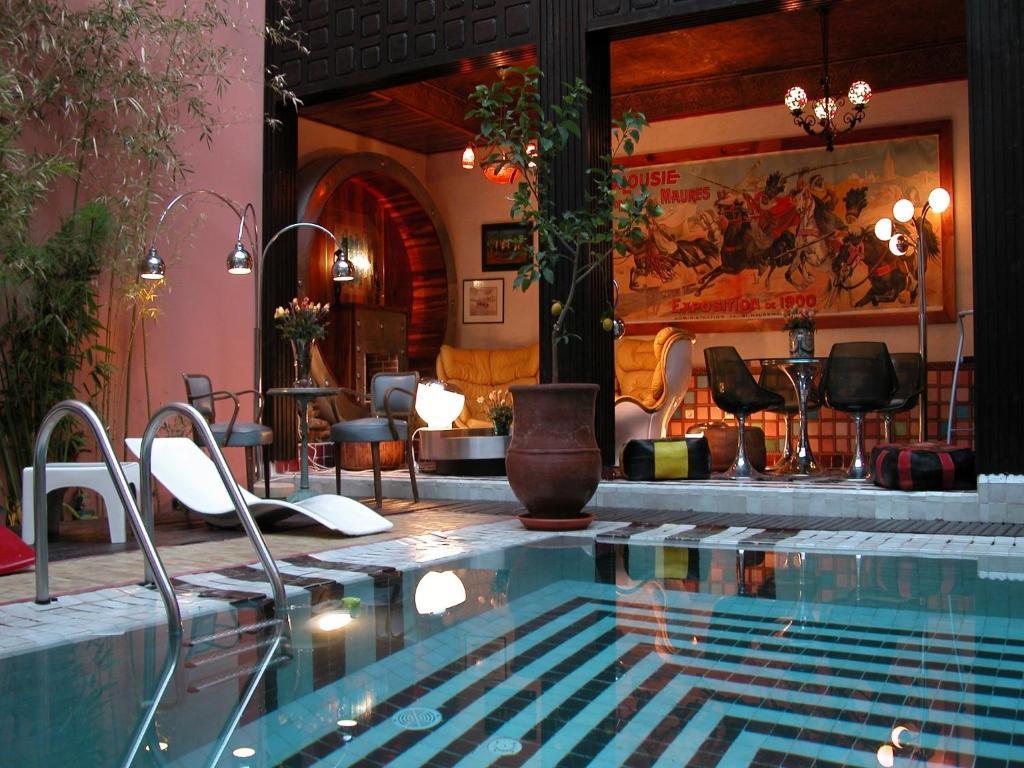 Riad Malika Hotell Marrakesh Exteriör bild